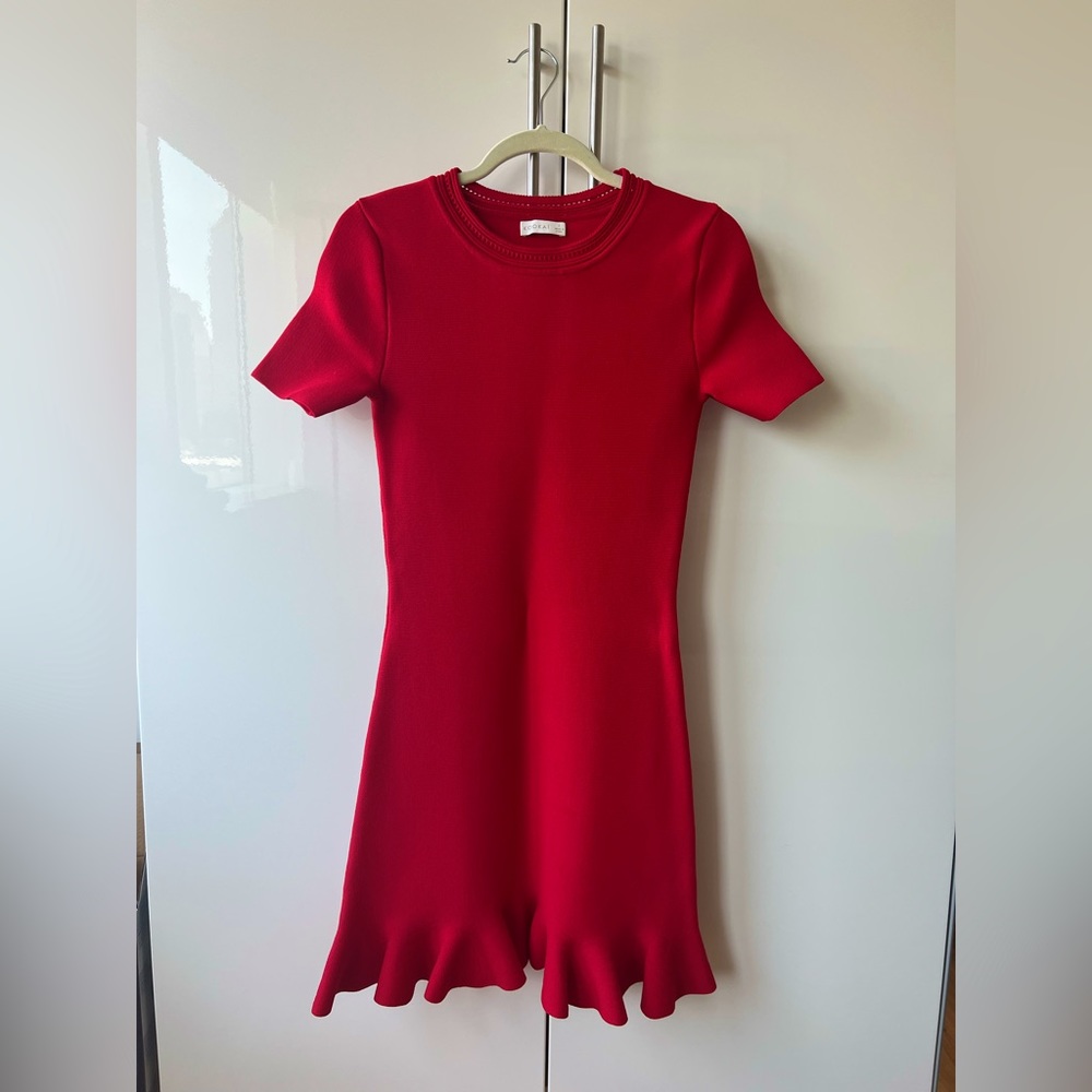 Kookai Bodycon Dress | Red | Size 2